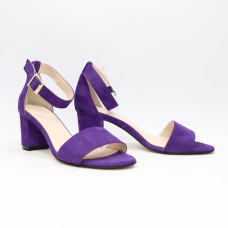Босоніжки з фіолетового велюру Арт.: 615-3Ок