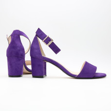 Босоніжки з фіолетового велюру Арт.: 615-3Ок