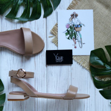 Босоножки из карамельной кожи Арт.: 06-2/33