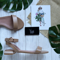 Босоножки из карамельной кожи Арт.: 06-2/33