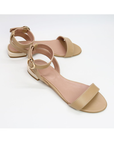 Босоножки из карамельной кожи Арт.: 06-2/33