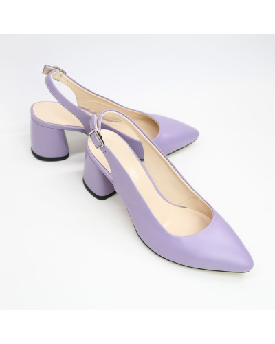 Слінгбеки з натуральної шкіри Арт 657-3/47ок