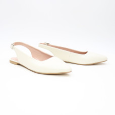 Слінгбеки з бежевої шкіри Арт.: 17-5