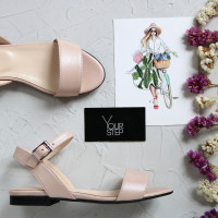 Босоніжки з натуральної шкіри Арт. 10-5/D100