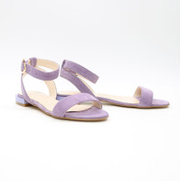 Босоножки из лиловой замши Арт.: 06-2/33