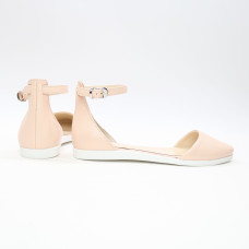 Босоножки из наплака цвета пудра Арт. 01-2VG