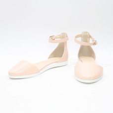 Босоножки из наплака цвета пудра Арт. 01-2VG