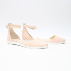 Босоножки из наплака цвета пудра Арт. 01-2VG