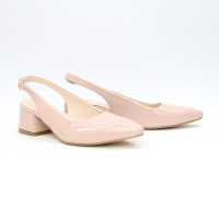 Лакові слінгбеки з гострим носом Арт. 457-3/53Ок