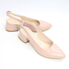 Лакові слінгбеки з гострим носом Арт. 457-3/53Ок