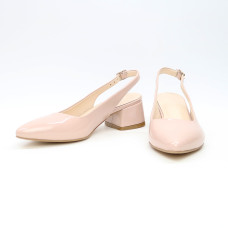 Лакові слінгбеки з гострим носом Арт. 457-3/53Ок