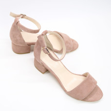 Бежеві босоніжки на підборах Арт.: 615-3/415-32Ок