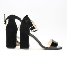 Босоніжки чорного кольору Арт. 853-3/48Ок