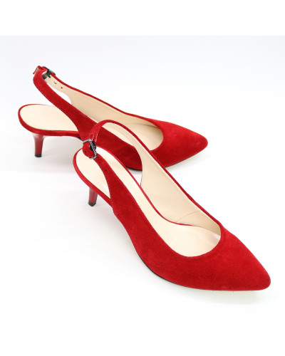 Слінгбеки червоного кольору Арт 657-3/36