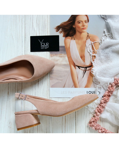 Замшеві слінгбеки Арт. 457-3/53Ок