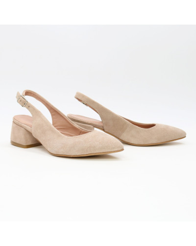 Замшеві слінгбеки Арт. 457-3/53Ок