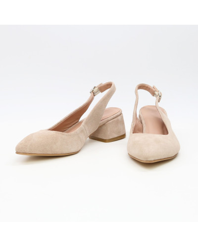 Замшеві слінгбеки Арт. 457-3/53Ок