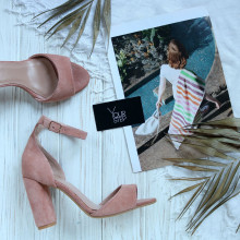 Замшеві босоніжки Арт. 95-11/24 Ок