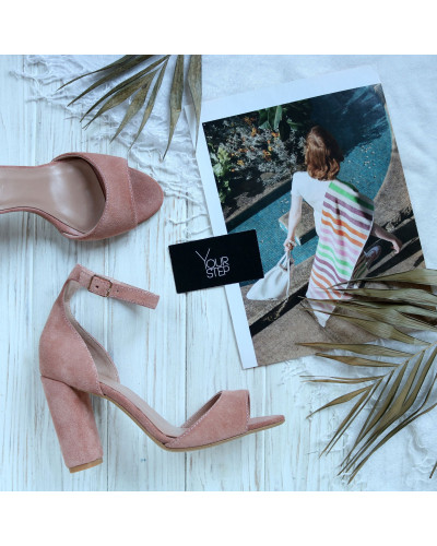 Замшеві босоніжки Арт. 95-11/24 Ок