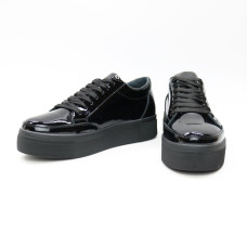 Лакові чорні кеди Арт. Om-2/192