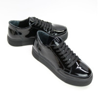 Лакові чорні кеди Арт. Om-2/192