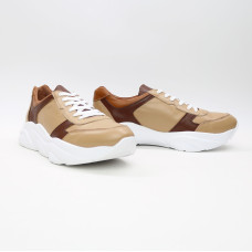 Кросівки з карамельної шкіри Арт. Т-3/21913