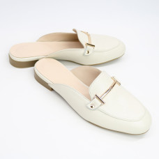 Бежеві лакові мюлі Арт. 156-2/33-2578