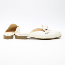 Бежеві шкіряні мюлі Арт. 156-2/Hill-2578