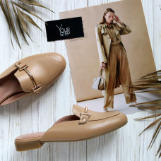 Мюлі із карамельної шкіри Арт. 156-2/Hil-2578