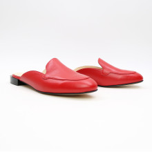 Мюлі із червоної шкіри Арт. 156-2/33