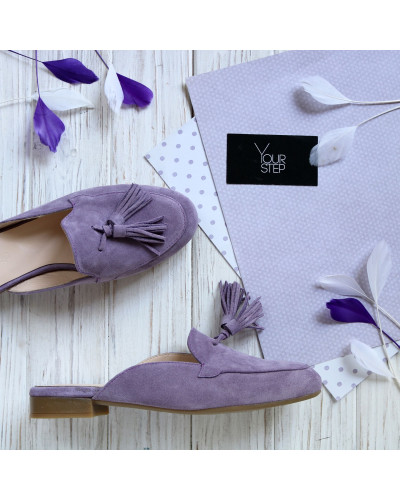 Мюлі із натуральної замші Арт. 156-2Hil