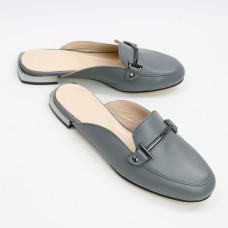 Мюлі із сірої шкіри Арт. 156-2/33-2578