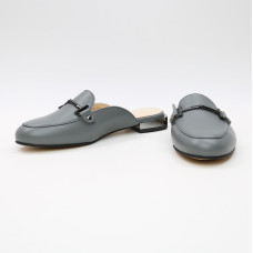 Мюлі із сірої шкіри Арт. 156-2/33-2578
