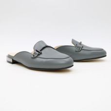 Мюлі із сірої шкіри Арт. 156-2/33-2578