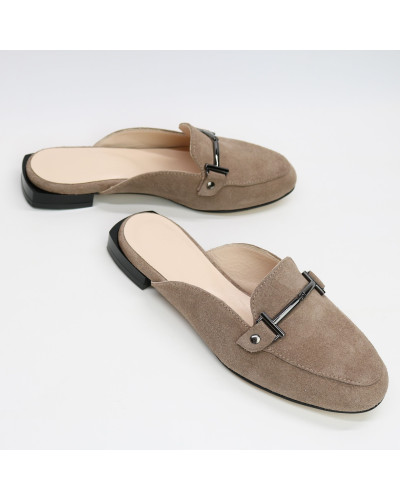 Мюлі із натуральної замші Арт. 156-2/33-2578