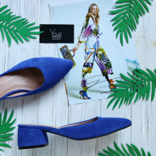 Мюлі кольору електрик Арт. 457-5/53Ок