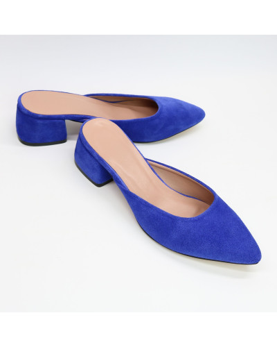 Мюлі кольору електрик Арт. 457-5/53Ок