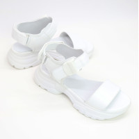 Сандалі з білої шкіри Арт. 10-31/193