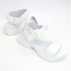 Сандалі з білої шкіри Арт. 10-31/193