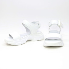 Сандалі з білої шкіри Арт. 10-31/193