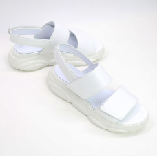 Сандалі з білої шкіри Арт. 10-35/197