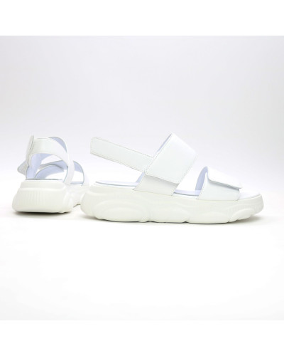 Сандалі з білої шкіри Арт. 10-35/197