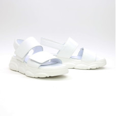 Сандалі з білої шкіри Арт. 10-35/197