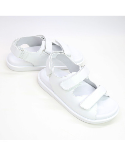 Сандалі з білої шкіри Арт. 10-38/21067