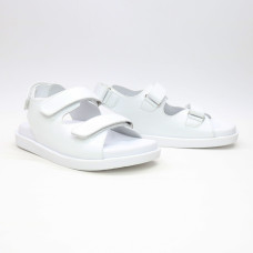 Сандалі з білої шкіри Арт. 10-38/21067