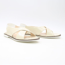 Сандали из бежевого наплака Арт. 10-17Lib