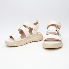 Сандалі з бежевої шкіри Арт. 10-36/197