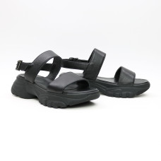 Сандалі з чорної шкіри Арт. 10-34/193