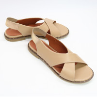 Сандали из карамельной кожи Арт. 10-17Lib