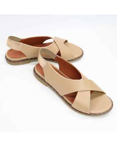 Сандали из карамельной кожи Арт. 10-17Lib